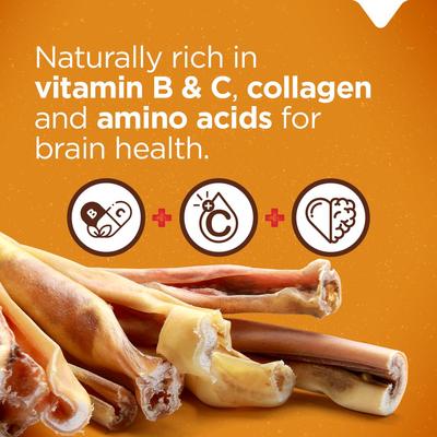 Show full view: Natural Farm Beef Cheek Sticks Dog Treats, 5 to 6-in, 25 count slide 6 of 11