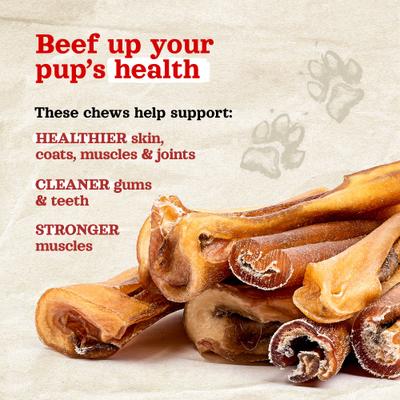 Show full view: Natural Farm Beef Cheek Sticks Dog Treats, 6-in, 5 count slide 3 of 8