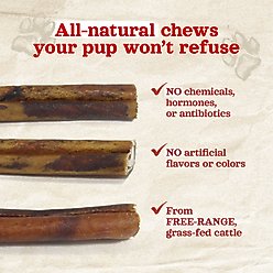 Natural Farm Beef Flavor Stuffed Collagen Sticks Dog Treats, 6-in, 15 count slide 2 of 9
