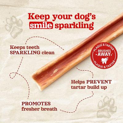 Show full view: Natural Farm Beef Grain-Free Gullet Sticks Dog Treats, 4 to 5-in slide 4 of 8