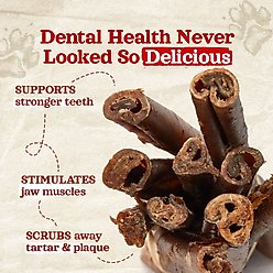 Natural Farm Bully Stick Coated Collagen Sticks Dog Treats, 6-in, 10 count slide 2 of 9