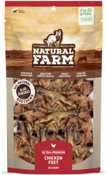 Natural Farm Chicken Feet Dog Treats, 40 count