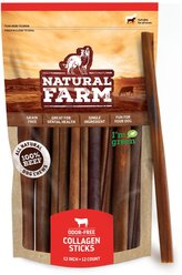 Natural Farm Collagen Sticks Dog Treats, 12-in, 12 count