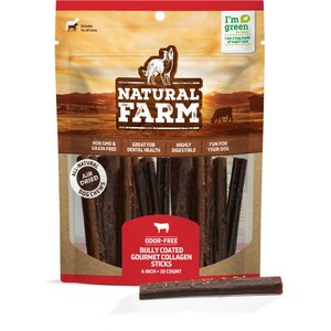 Natural Farm Collagen Sticks Dog Treats, 4-in, 10 count