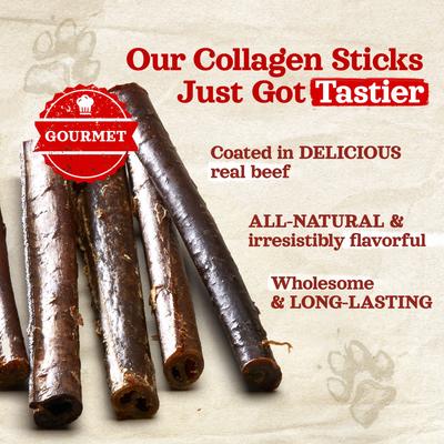 Show full view: Natural Farm Collagen Sticks Dog Treats, 4-in, 25 count slide 3 of 6