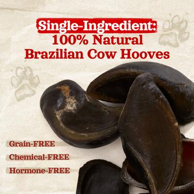 Show full view: Natural Farm Cow Hooves Dog Treats, 6 count slide 5 of 7