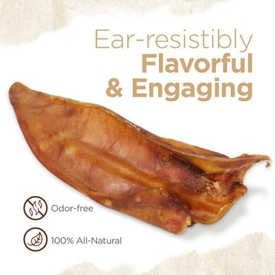 Show full view: Natural Farm Half Pig Ear Dog Treats, 25 count slide 4 of 6