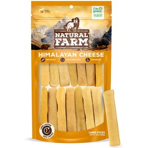 Natural Farm Himalayan Cheese Dog Treats, Large, 3-lb bag
