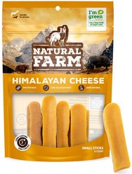 Natural Farm Himalayan Cheese Dog Treats, Small, 8 count