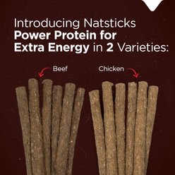 Natural Farm Natsticks Beef High-Protein Chewy Sticks Dog Treats, 32 count slide 2 of 6