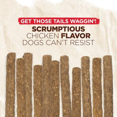 Show full view: Natural Farm Natsticks Chicken High-Protein Chewy Sticks Dog Treats, 10 count slide 4 of 8