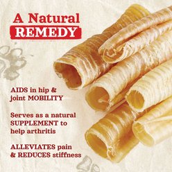 Natural Farm Odor-Free Beef Trachea Dog Treats, 12-in, 8 count slide 2 of 5