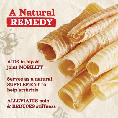 Show full view: Natural Farm Odor-Free Beef Trachea Dog Treats, 6-in, 6 count slide 3 of 7