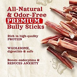 Natural Farm Odor-Free Bully Sticks Dog Treats, 7-in, 10 count slide 2 of 6