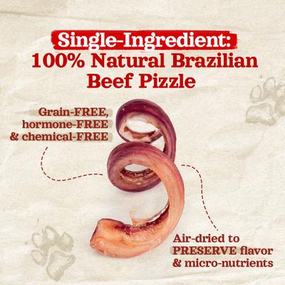 Show full view: Natural Farm Odor-Free Curly Bully Sticks Dog Treats, 10-12-in, 5 count slide 5 of 7