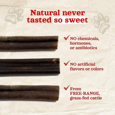Show full view: Natural Farm Peanut Butter Collagen Sticks Dog Treats, 12-in, 12 count slide 4 of 10
