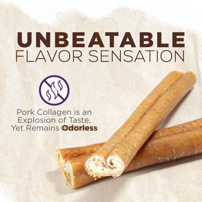 Show full view: Natural Farm Pork 6-in Collagen Sticks Dog Treats, 15 count slide 5 of 6