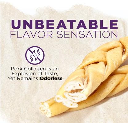 Show full view: Natural Farm Pork 6-in Collagen Sticks Dog Treats, 5 count slide 5 of 7