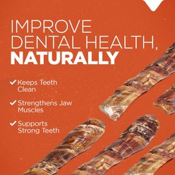 Natural Farm Power Beef Bully Sticks Dog Treats, 12-in, 1 count slide 2 of 6