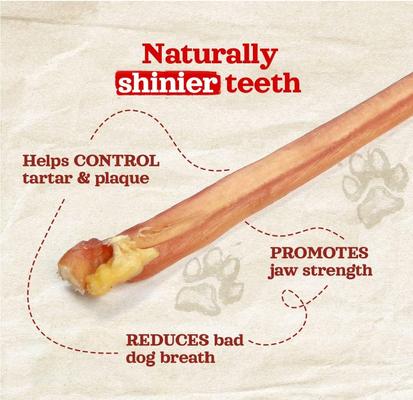 Show full view: Natural Farm Thin Beef Bully Sticks Dog Treats, 12-in, 25 count slide 5 of 7