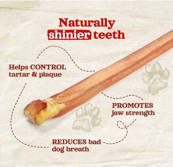 All-Natural Beef Bully Stick Dog Treats – Nutrient-Rich, and  High-Protein – 12-Inch Thin (25/Case) main image 0