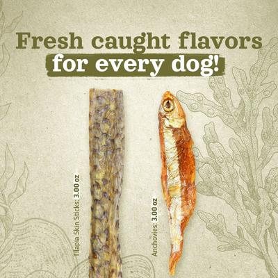 Show full view: Natural Farm Whole Anchovies Natural Dog Treats, 3-oz bag slide 3 of 7