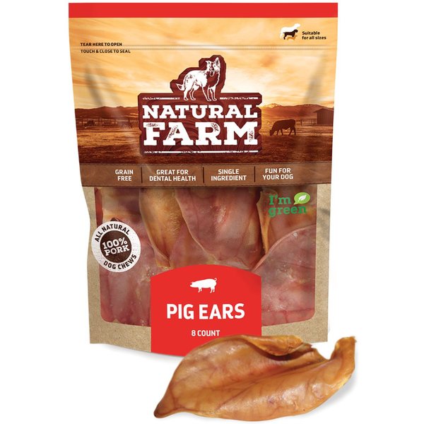 KaJo Pets USA Mix Pig Chews For Dogs - 100% Natural Pork Dog Treats (10 Count) Made In USA