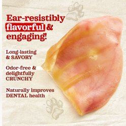 Natural Farm Whole Pig Ears Dog Treats, 8 count slide 2 of 3
