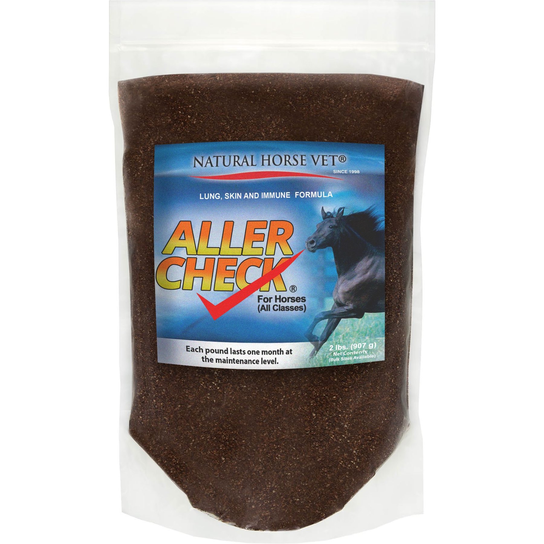 Natural Horse Vet Aller Check Lung, Skin & Immune Formula Horse Supplement, 2-lb bag