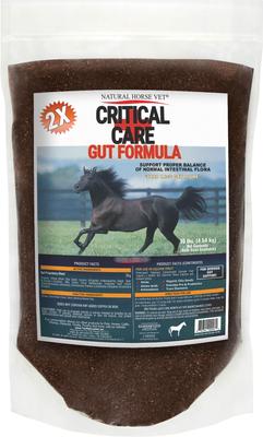 Show full view: Natural Horse Vet Critical Care Gut Formula Horse Supplement, 10-lb bag slide 1 of 2
