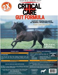 Natural Horse Vet Critical Care Gut Formula Horse Supplement, 10-lb bag slide 2 of 2