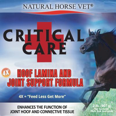Show full view: Natural Horse Vet Critical Care Lamina & Support Formula Horse Supplement, 2-lb bag slide 3 of 3