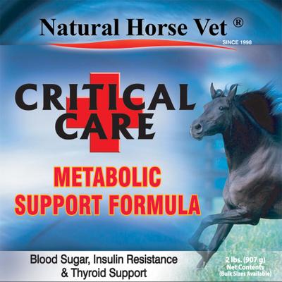 Show full view: Natural Horse Vet Critical Care Metabolic Support Formula Horse Supplement, 2-lb bag slide 3 of 3