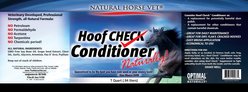 Natural Horse Vet Multi-Species Hoof Check Conditioner, 1-qt jar slide 2 of 2
