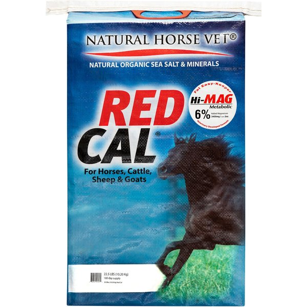 Natural Horse Vet Red Cal Original Nature's Minerals & Organic Sea Salt Multi-Species Formula