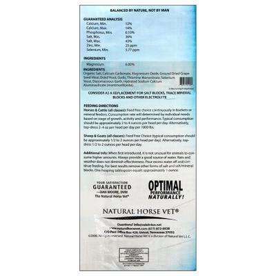 Show full view: Natural Horse Vet Multi-Species Red Cal Hi-Mag Horse Feed, 22.5-lb bag slide 2 of 3