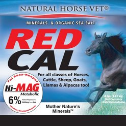 Natural Horse Vet Multi-Species Red Cal Hi-Mag Horse Feed, 4-lb bag slide 2 of 3