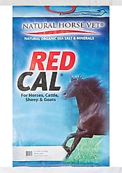 Natural Horse Vet Red Cal Original Nature's Minerals & Organic Sea Salt Multi-Species Formula, 22.5-lb bag