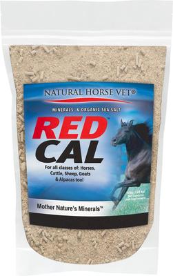 Show full view: Natural Horse Vet Red Cal Original Nature's Minerals & Organic Sea Salt Multi-Species Formula, 4-lb bag slide 1 of 4