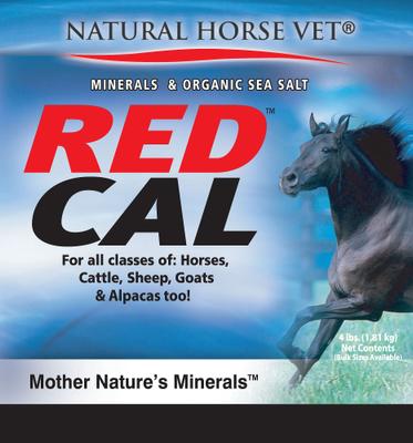 Show full view: Natural Horse Vet Red Cal Original Nature's Minerals & Organic Sea Salt Multi-Species Formula, 4-lb bag slide 2 of 4