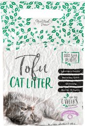 Natural Paw Tofu Cat Litter Refill Bag, 4.5-lb bag, Lavender