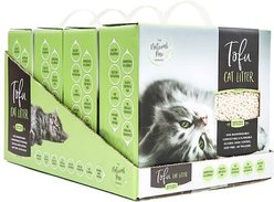 Natural Paw Unscented Tofu Cat Litter, 4.5-lb bag, case of 4