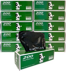Natural Pet Partners Bulk Roll Recycled Material Dog Waste Bags, 10 Rolls, 200 Count