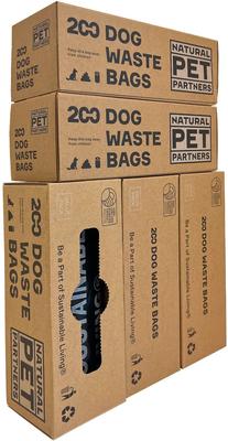Show full view: Natural Pet Partners Bulk Roll USDA Certified Bio-based Dog Waste Bags, 10 Rolls, 2000 Count slide 3 of 6