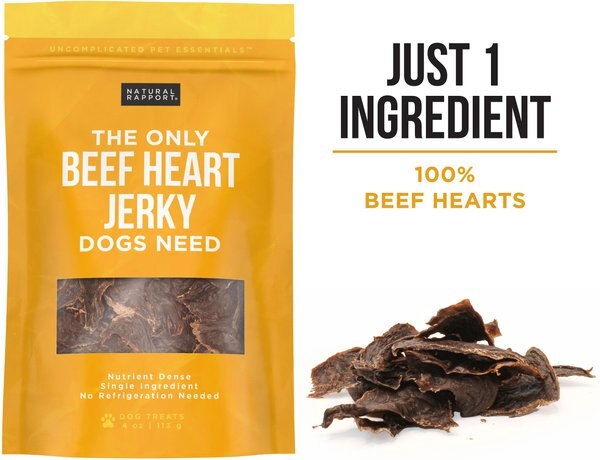 King Lou Beef Heart Jerky Dog Treats
