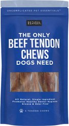 Natural Rapport The Only Beef Tendon Chews Dogs Need Hard Chew Dog Treats, 5 count
