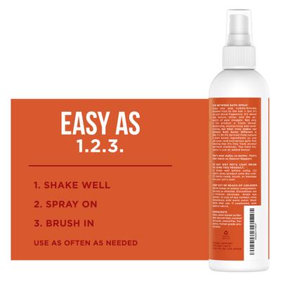 Show full view: Natural Rapport The Only Between Bath Spray Dogs Need Fall Scent Dog Spray, 8-fl oz bottle slide 3 of 5