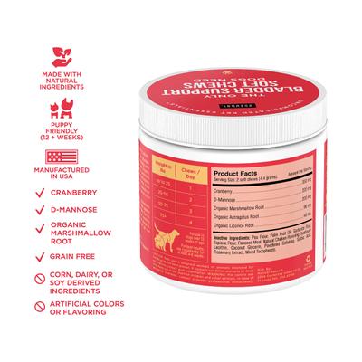 Show full view: Natural Rapport The Only Bladder Support Soft Chews Dogs Need, 120 count slide 4 of 6