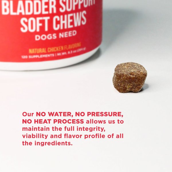 Natural Rapport The Only Bladder Support Soft Chews Dogs Need, 120 count