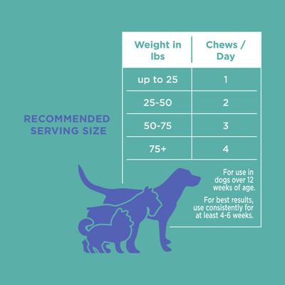Show full view: Natural Rapport The Only Digestive Support Soft Chews Dogs Needs Digestive Supplement for Dogs, 120 count slide 6 of 6